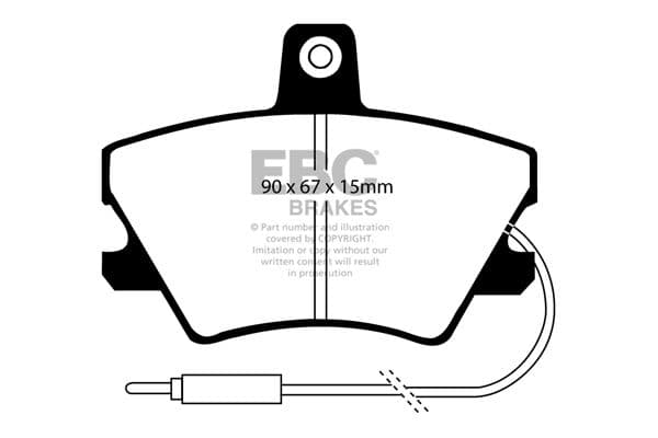 DP668 EBC Brakes