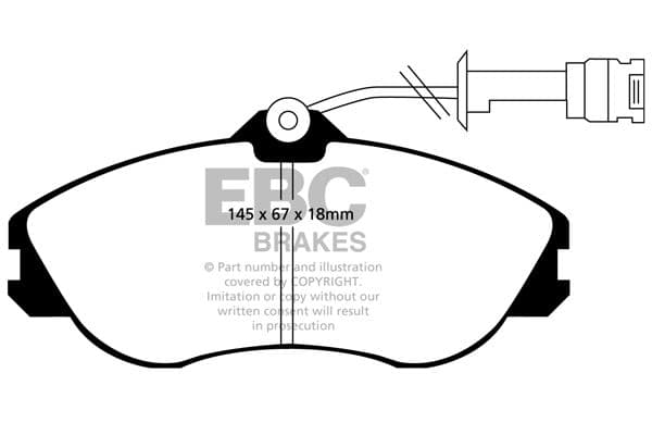 DP711 EBC Brakes